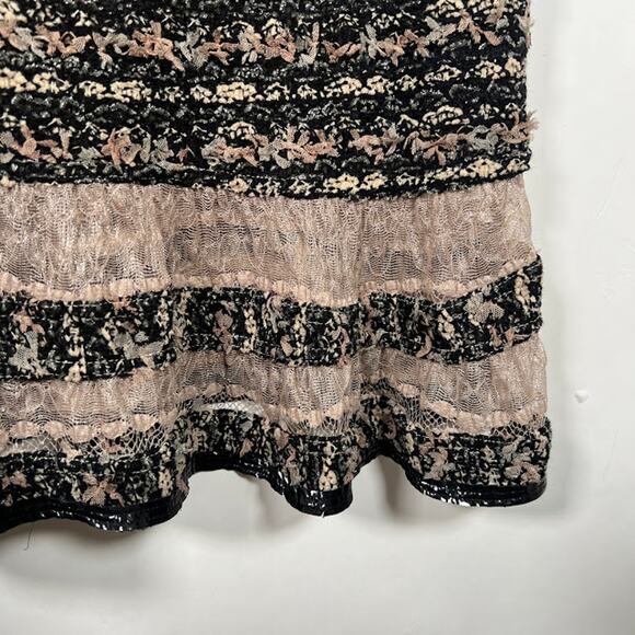 Isabel Toledo x Lane Bryant Tweed Boucle Lace Dress 20 Formal Ruffle Skirt - Picture 6 of 9